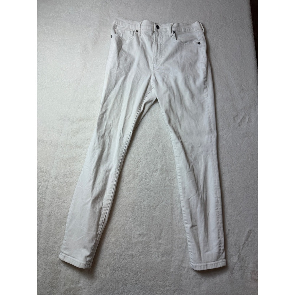 Everlane The High Rise Skinny Jean White Size 29 Regular Denim Pants